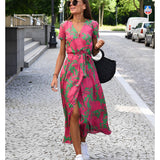 Vestido de Mujer Anna con Estampado Floral Primavera/Verano