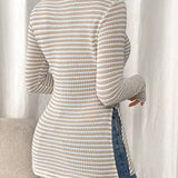 Camisa de Rayas de Manga Larga Harper