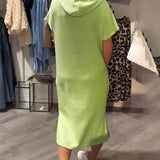 Vestido Casual con Capucha Saskia™