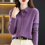 Chaqueta de Punto Suave Grace