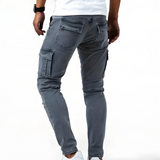 Pantalón Cargo Marino Elástico Duvan para Hombre