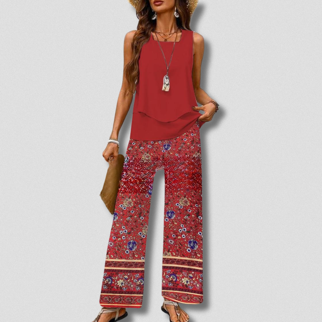 Conjunto Boho Chic Norah™ Hecho a Mano