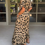 Vestido Largo Leopardo