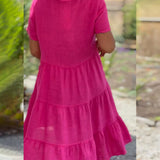 Vestido Ligero Nathalie™ con Escote en Pico