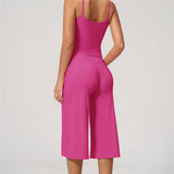 Nexus - Conjunto de Top de Tirantes y Pantalones Cortos de Pierna Ancha para Mujer