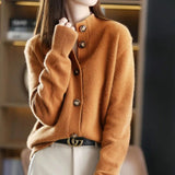 Cardigan de Punto Sublime con Botones