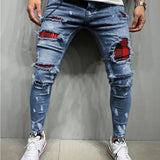 Pantalón de Mezclilla Desgastado Rebel
