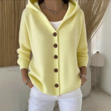 Cárdigan Casual Aylin con Botones para Mujer