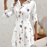 Vestido Floral Elegante Mayke