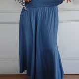 Falda Pantalón Berendina con Cintura Elástica