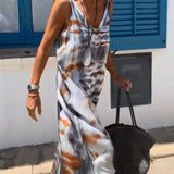 Vestido Sin Mangas Tie-Dye Soria