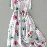 Vestido Vintage Artemisa con Elegancia Atemporal para Mujer