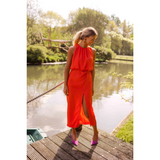 Vestido Midi Elegante Kasia Primavera Verano