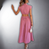 Vestido Plisado Ilona Premium