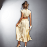 Vestido Plisado Ilona Premium