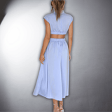Vestido Plisado Ilona Premium