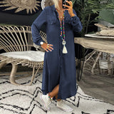 Vestido Largo Vaquero Yara™