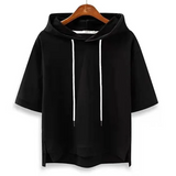 Sudadera con Capucha de Manga Corta Maison