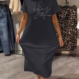 Vestido Casual con Capucha Saskia™