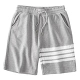 Short de Lounge con Rayas Universitarias
