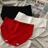 Conjunto de Panties de Algodón Acanalado Serene