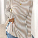 Camisa de Rayas de Manga Larga Harper