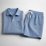 Conjunto de Punto Waffle Carter