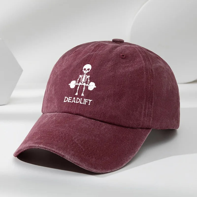 Gorra Lavada para Peso Muerto