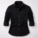 Camisa de Mezclilla de Plata