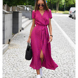Vestido de Mujer Anna con Estampado Floral Primavera/Verano