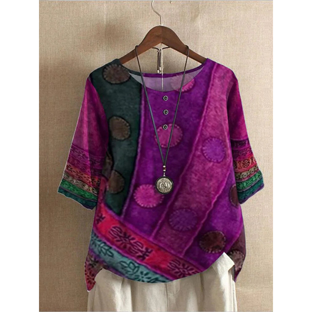 Top Bohemio Colorido Valarie