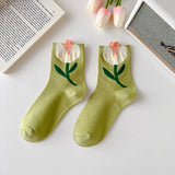 Juego de Calcetines Florales Bloom