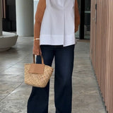 Blusa Sin Mangas Minimalista Sana