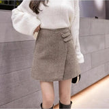 Falda Corta Houndstooth Kensington