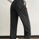 Pantalón Jogger de Pana Rayada