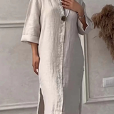 Vestido Ligero Clarita de Corte Amplio Primavera