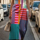 Vestido sin Mangas Estampado Tiffany