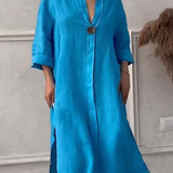 Vestido Ligero Clarita de Corte Amplio Primavera