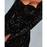 Vestido Corto Cristine™ con Lentejuelas