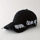 Gorra Desgastada Nunca Te Rindas