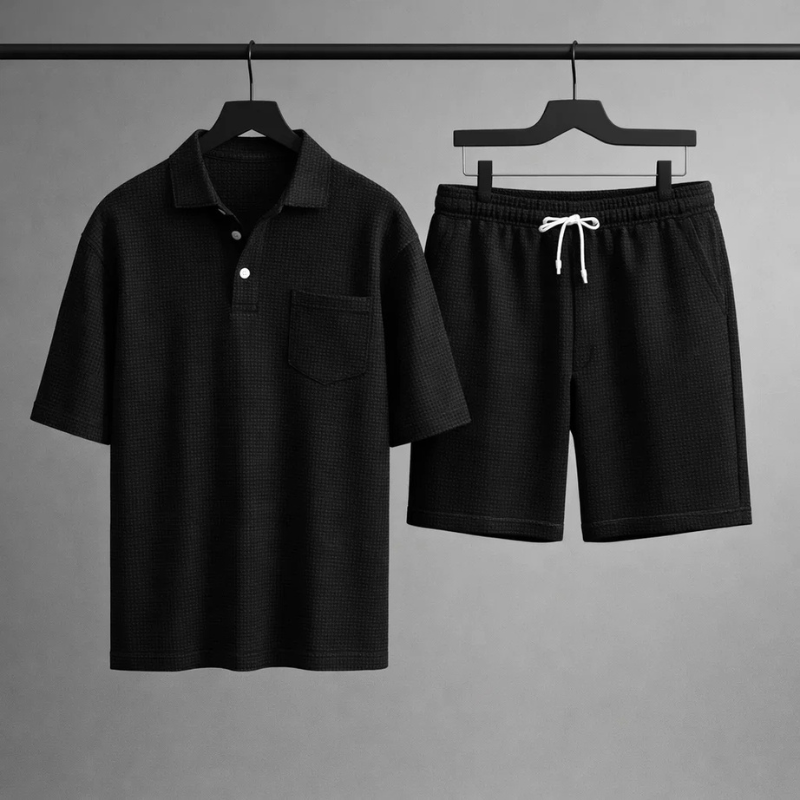 Conjunto de Punto Waffle Carter