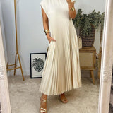 Vestido Plisado Elegante Grazia