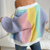 Cardigan de Punto Lucid Block