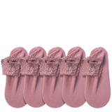 Juego de Calcetines de Terciopelo con Encaje Maison