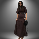 Vestido Elegante Valentina Hecho a Mano
