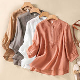 Blusa Bordada Mao Laurienne™