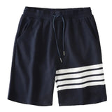 Short de Lounge con Rayas Universitarias