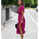 Vestido de Mujer Anna con Estampado Floral Primavera/Verano
