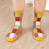 Juego de Calcetines Patchwork Colorido