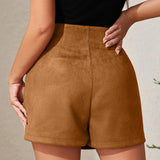 Falda Corta de Ante Leone Knot